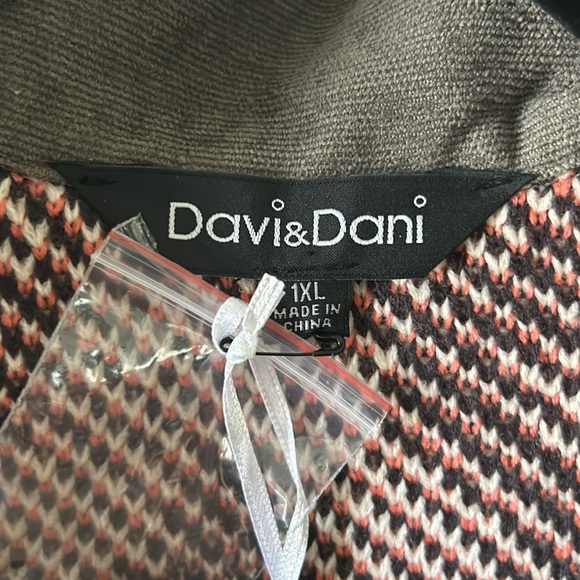 Beautiful Davi & Dani XL jacket shirt shacket size 1X - Picture 4 of 7